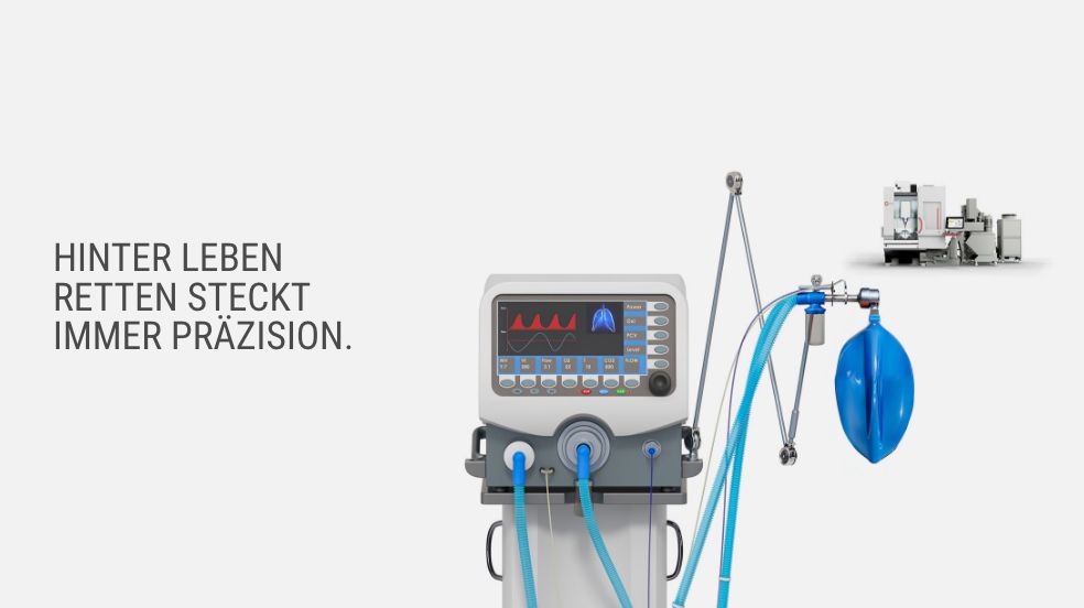 Schindler Parent Hermle Website Relaunch. Hinter Leben retten steckt immer Präzision.