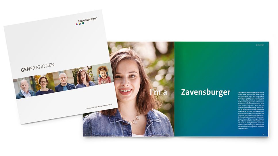 Schindler Parent Unternehmenskommunikation für Ravensburger.