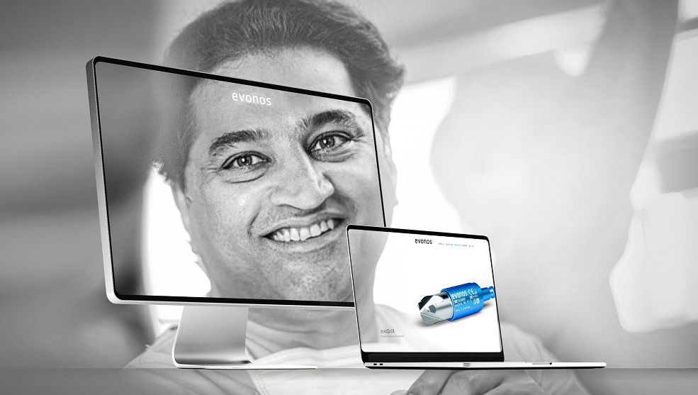 Schindler Parent Markenkommunikation website für evonos.