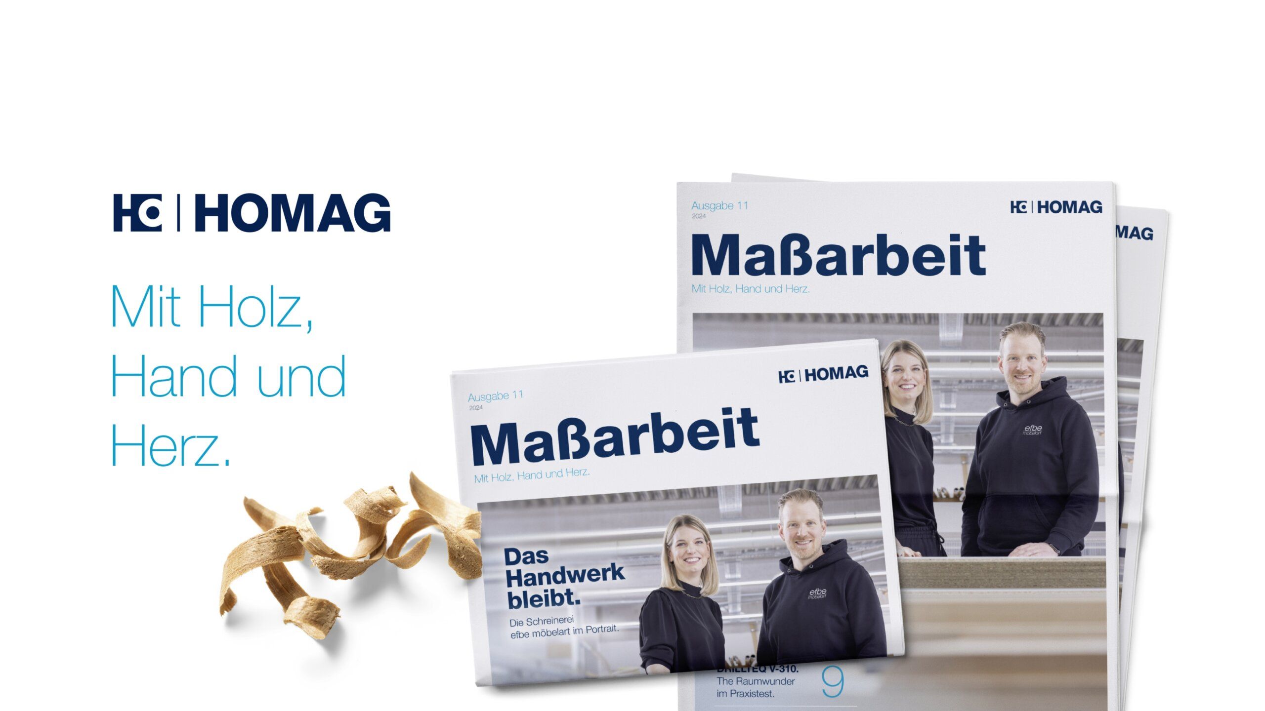 HOMAG Massarbeit. Broschüre.