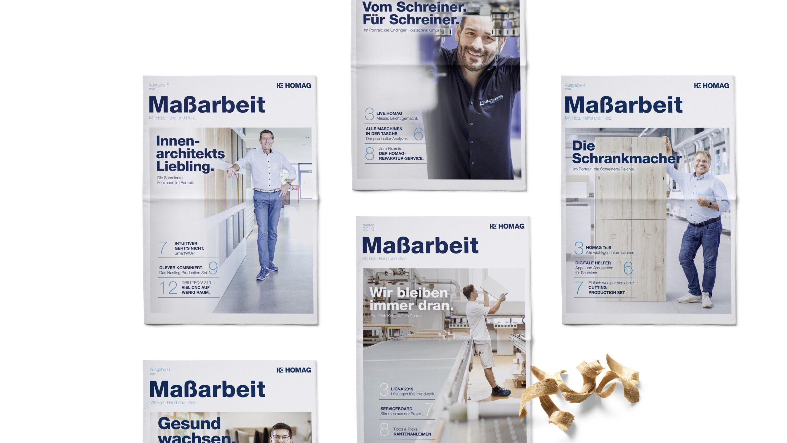 HOMAG Massarbeit. Broschüre.