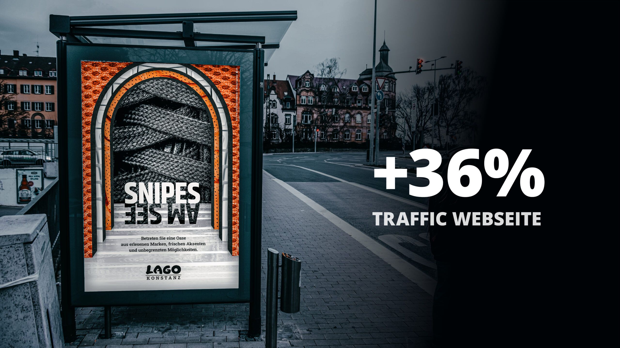 LAGO Markenauftritt. +36% Website Traffic.