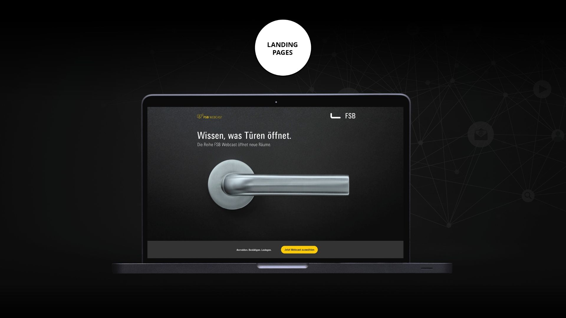 FSB Leadgenerierung. landingpages