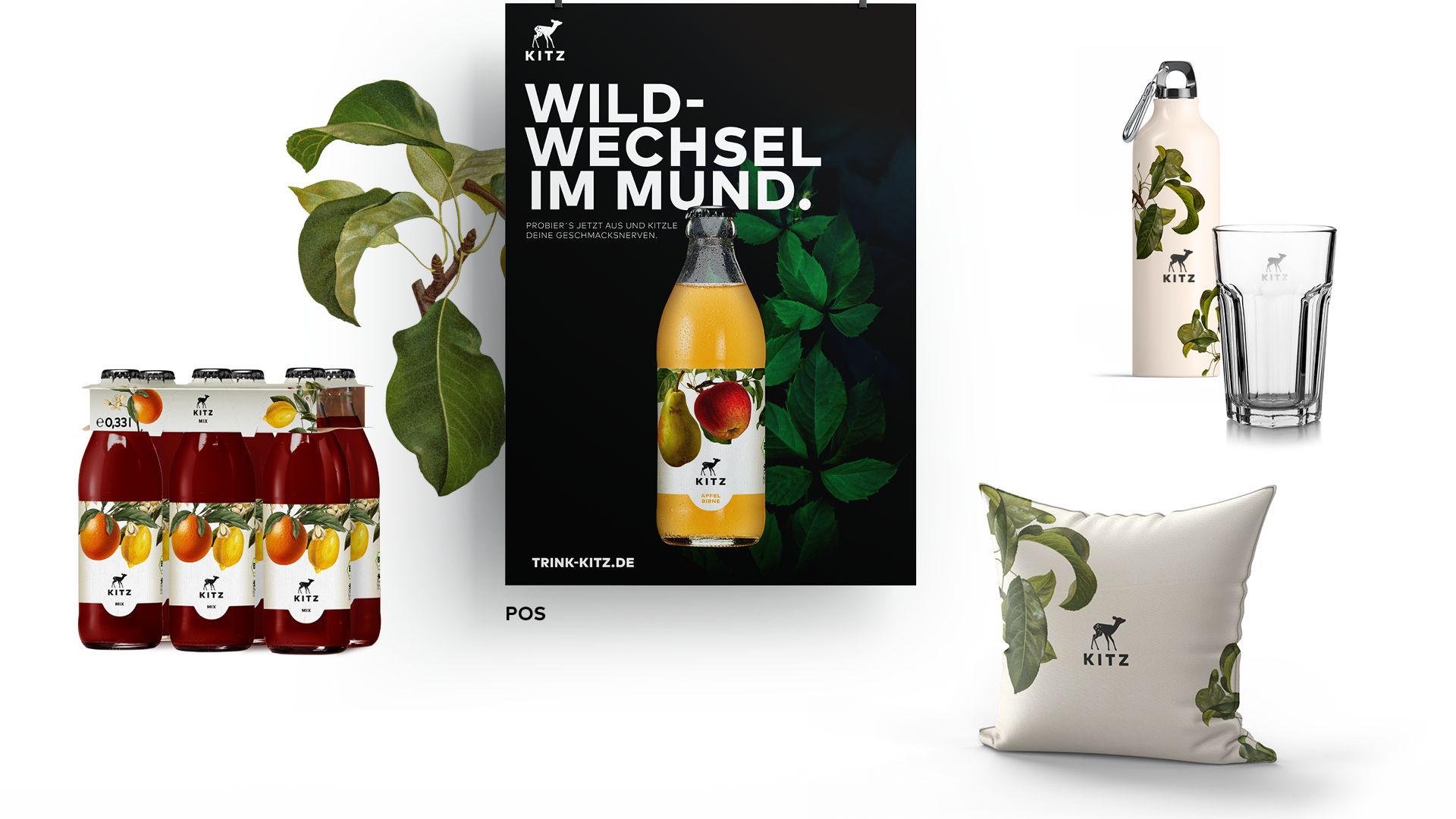 Einführungskampagne für Kitz. Zubehördesign.