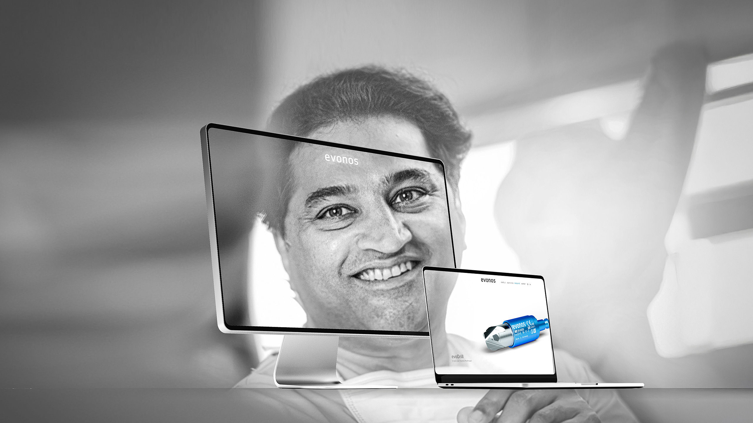 Schindler Parent Markenkommunikation website für evonos.